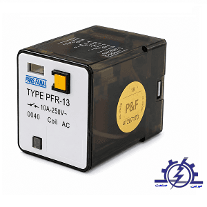 رله شیشه ای سه کنتاکت 24 ولت AC پارس فانال مدل PFR-13
