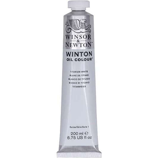 رنگ روغن 200 میل وینتون سفید Winsor & Newton Titanium White — تصویر ۳