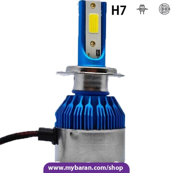 هدلایت D3 پایه H7 برند MZM