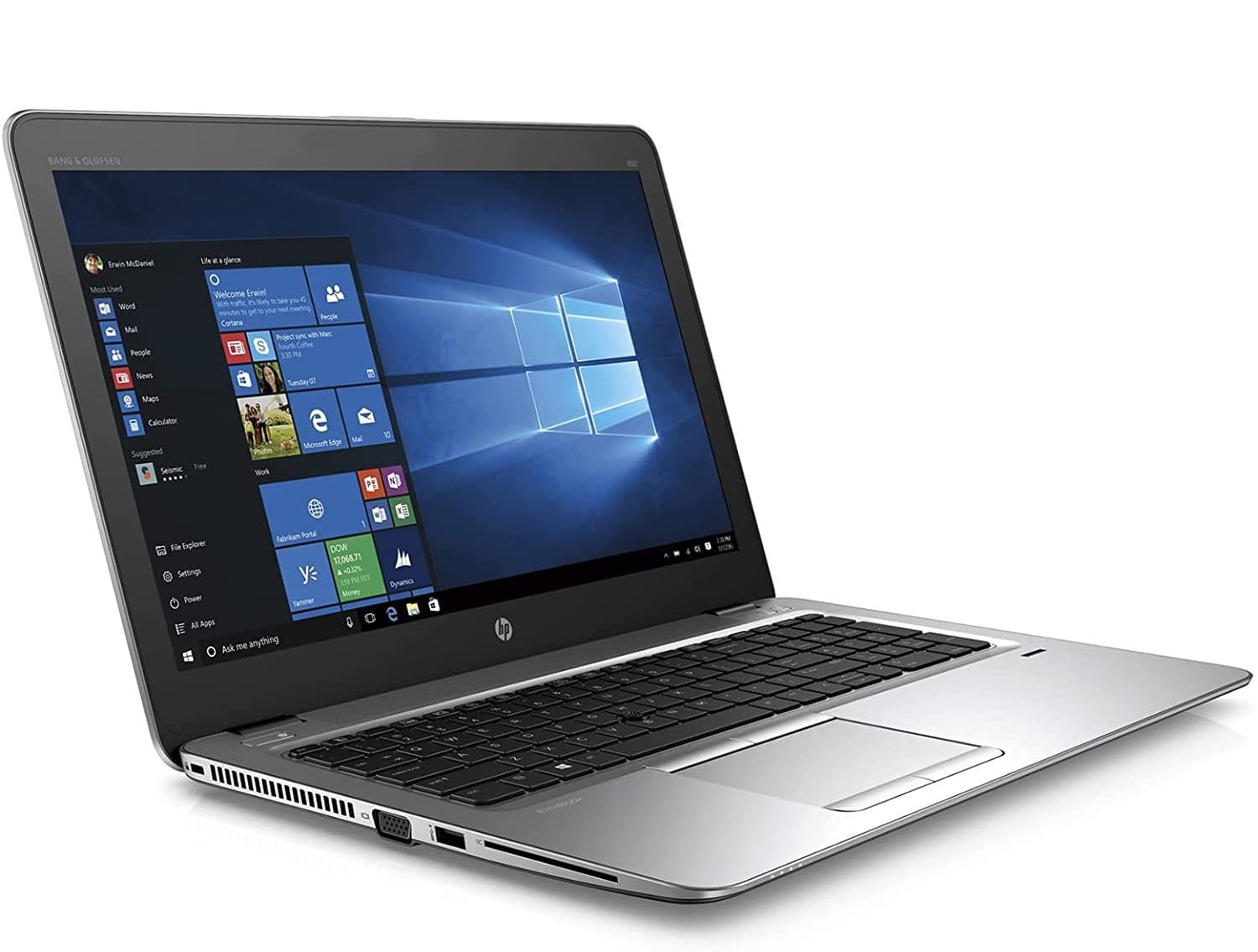 لپ تاپi7 رم8 وSSD256 باگارانتی HP EliteBook 850 G3 — تصویر ۵