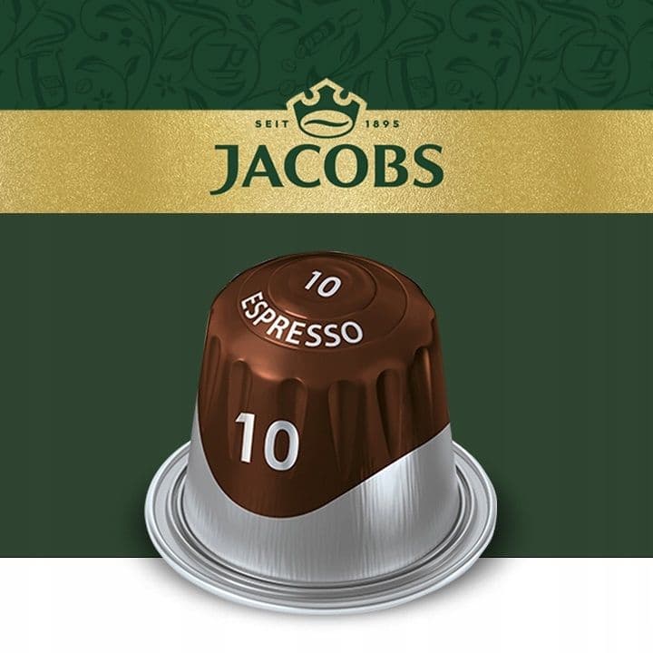 پک ده بسته ایی کپسول قهوه جاکوبز Espresso Intenso 10 — تصویر ۹