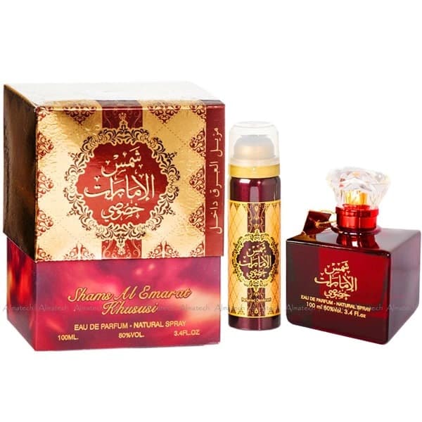 عطر ادکلن زنانه شمس الامارات خصوصی ارض الزعفران — تصویر ۸