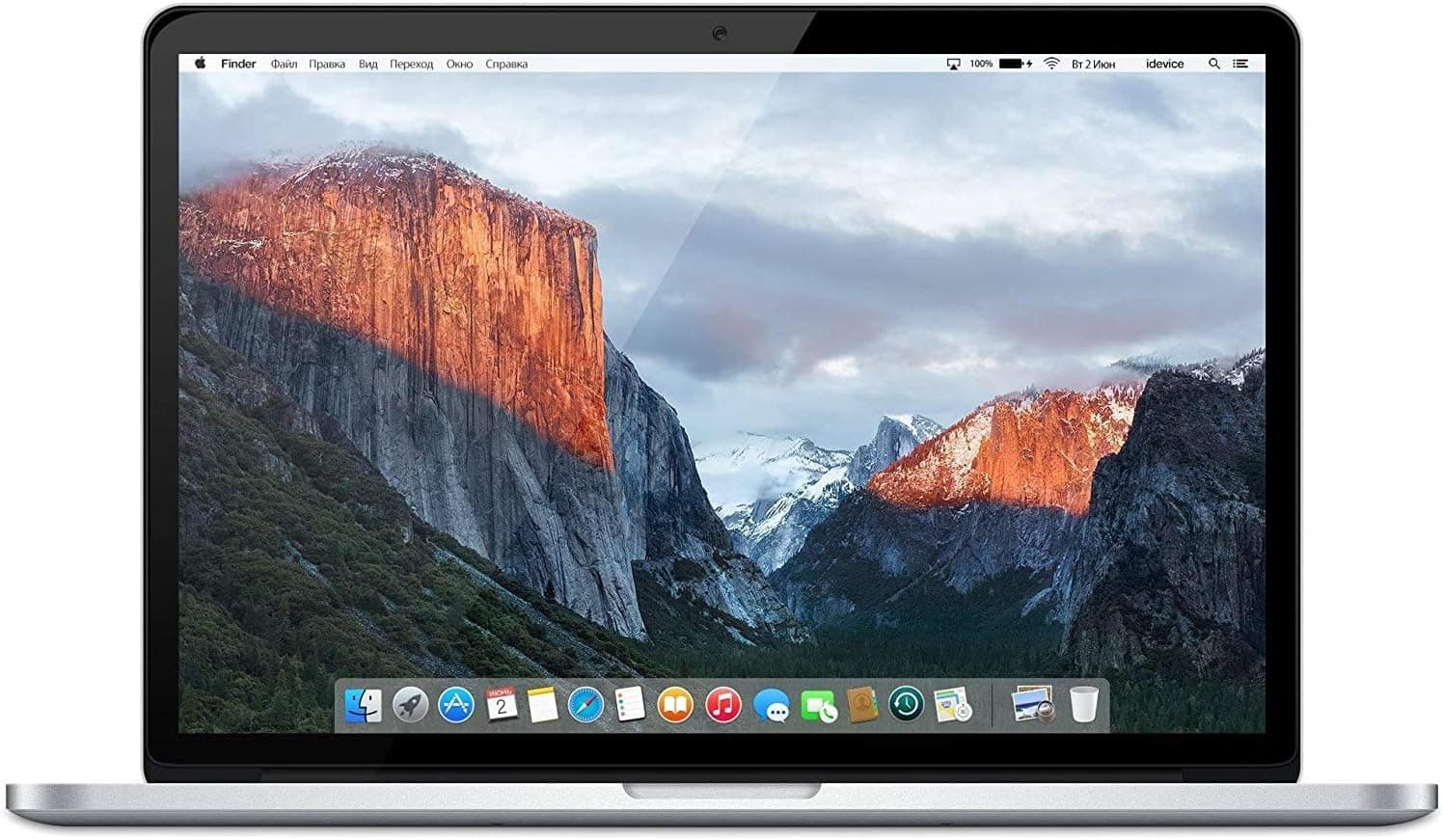 اپل مک بوک پرو i7 رم16 هارد256 باگارانتی Apple MacBook pro 2015 — تصویر ۵