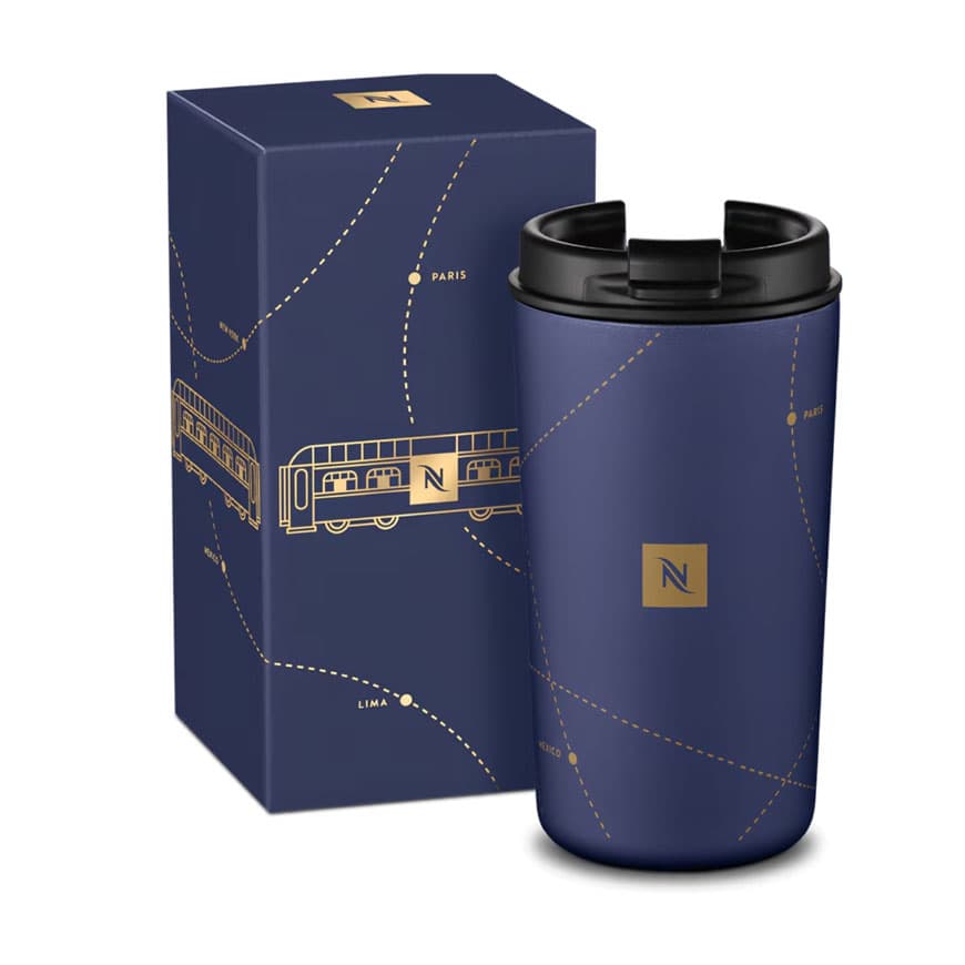 تراول ماگ نسپرسو لیمیتد ادیشن مدل نومد فستیو 400 میل | Nespresso Nomad Festive Travel Mug — تصویر ۳