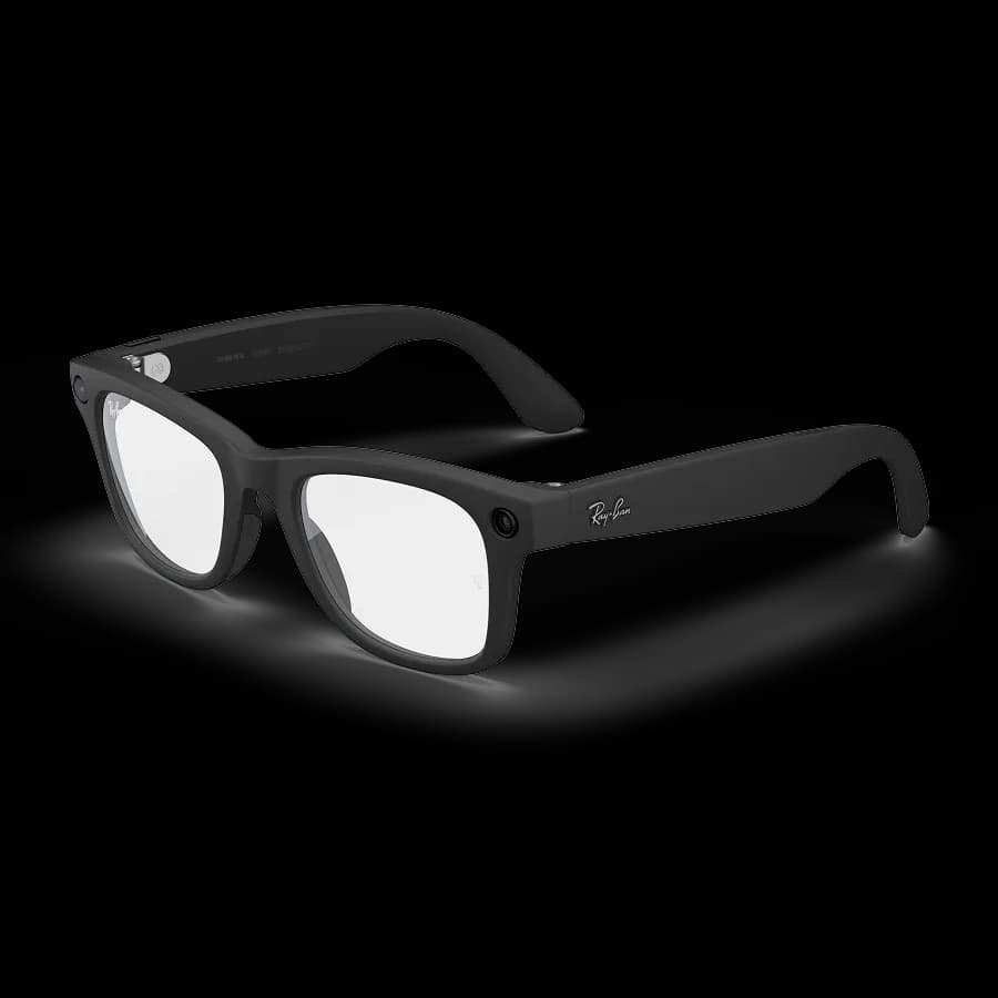 عینک آفتابی ری بن متا | Ray Ban meta wayfarer ((بدنه مشکی)) gen 1 — تصویر ۸