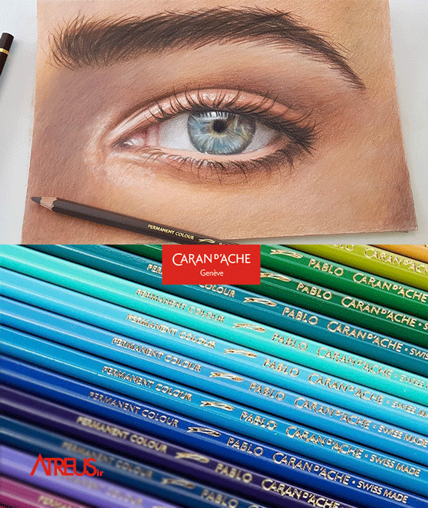 مداد رنگی حرفه ای کرنداش پابلو caran d’ache pablo 50 — تصویر ۶