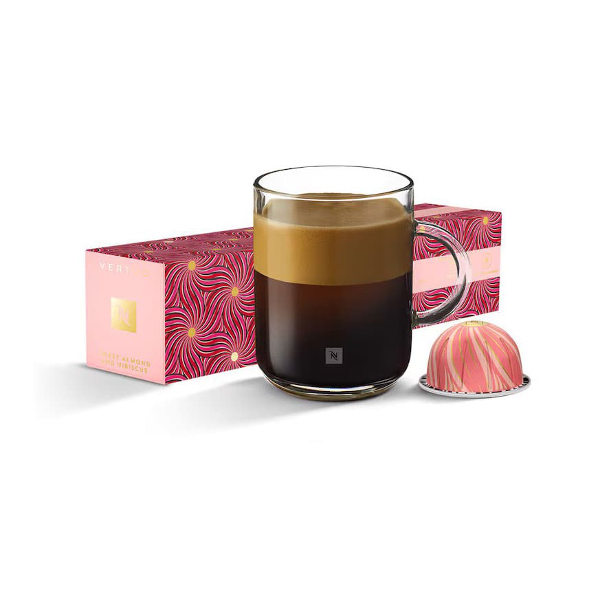 کپسول قهوه نسپرسو ورتو لیمیتد ادیشن بادام شیرین و گل | Nespresso Vertuo Sweet Almond And Hibiscus — تصویر ۳