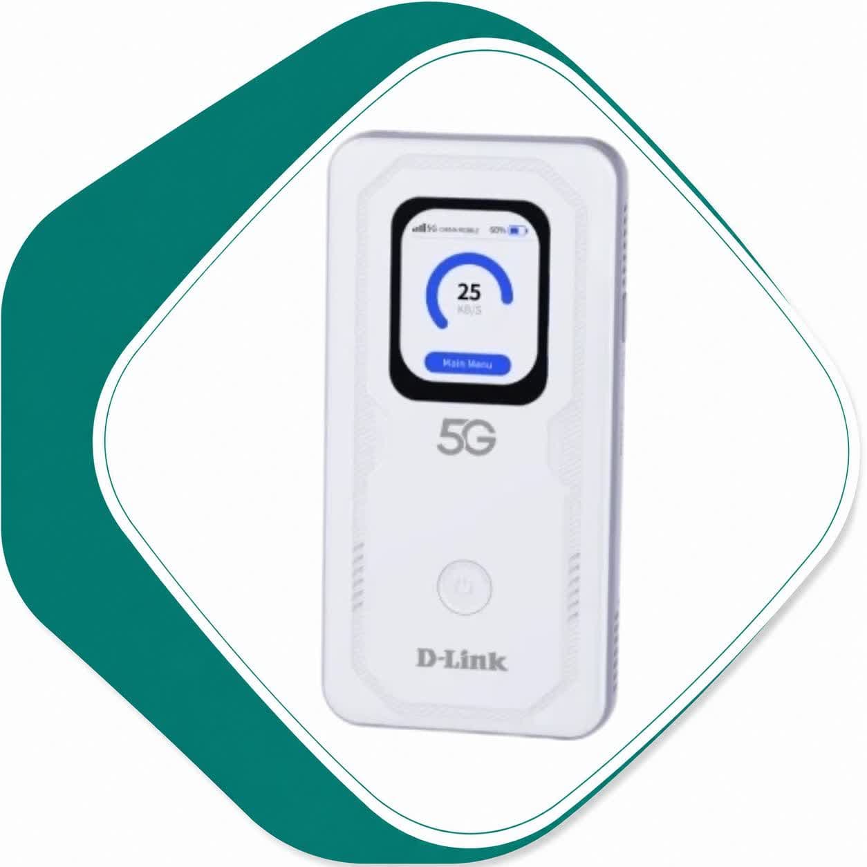 مودم روتر همراه قابل حمل 5G دی لینک مدل DWR-500V — تصویر ۳