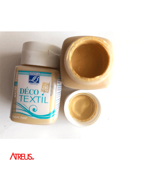 رنگ پارچه L&B Deco Textil 50 میل PEARL WHITE SAND — تصویر ۲