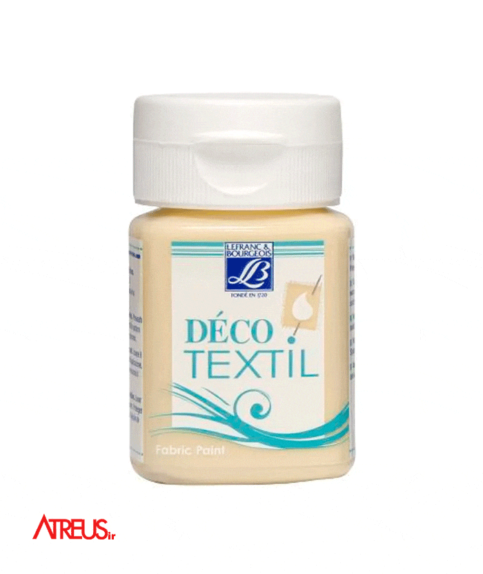 رنگ پارچه L&B Deco Textil 50 میل CAFE CREAM — تصویر ۵