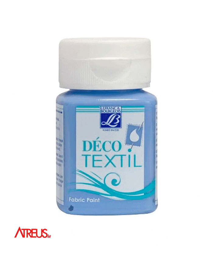رنگ پارچه L&B Deco Textil 50 میل CAMPANULA BLUE — تصویر ۵