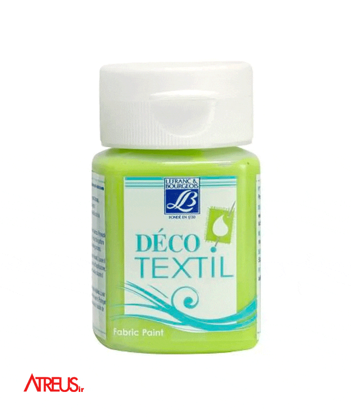 رنگ پارچه L&B Deco Textil 50 میل ANISEED GREEN — تصویر ۵