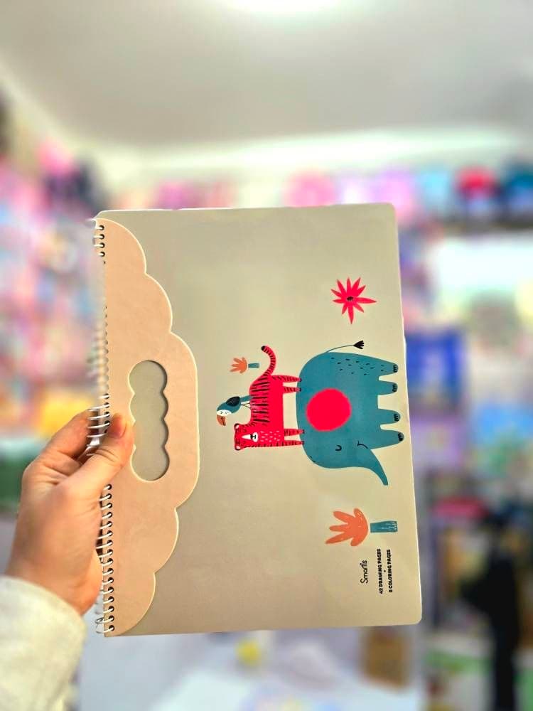 دفتر نقاشی رحلی دسته‌دار اسمارتیز — تصویر ۱۱