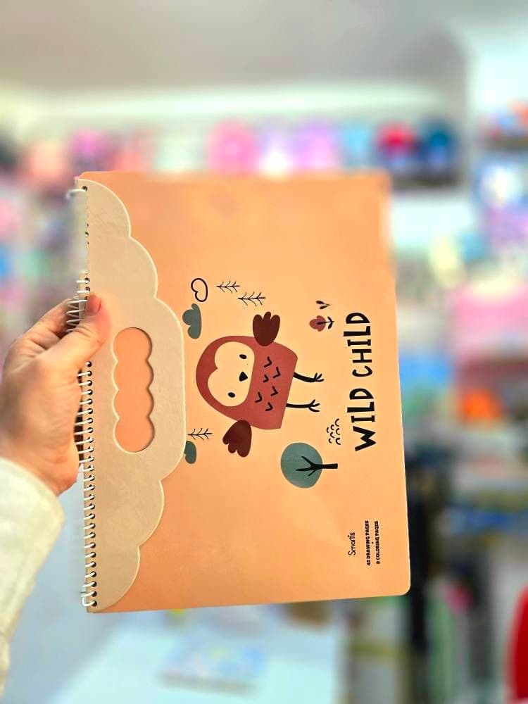 دفتر نقاشی رحلی دسته‌دار اسمارتیز — تصویر ۴