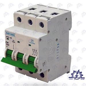 کلید مینیاتوری سه پل 6 آمپر پارس فانال مدل PFN-3P — تصویر ۶