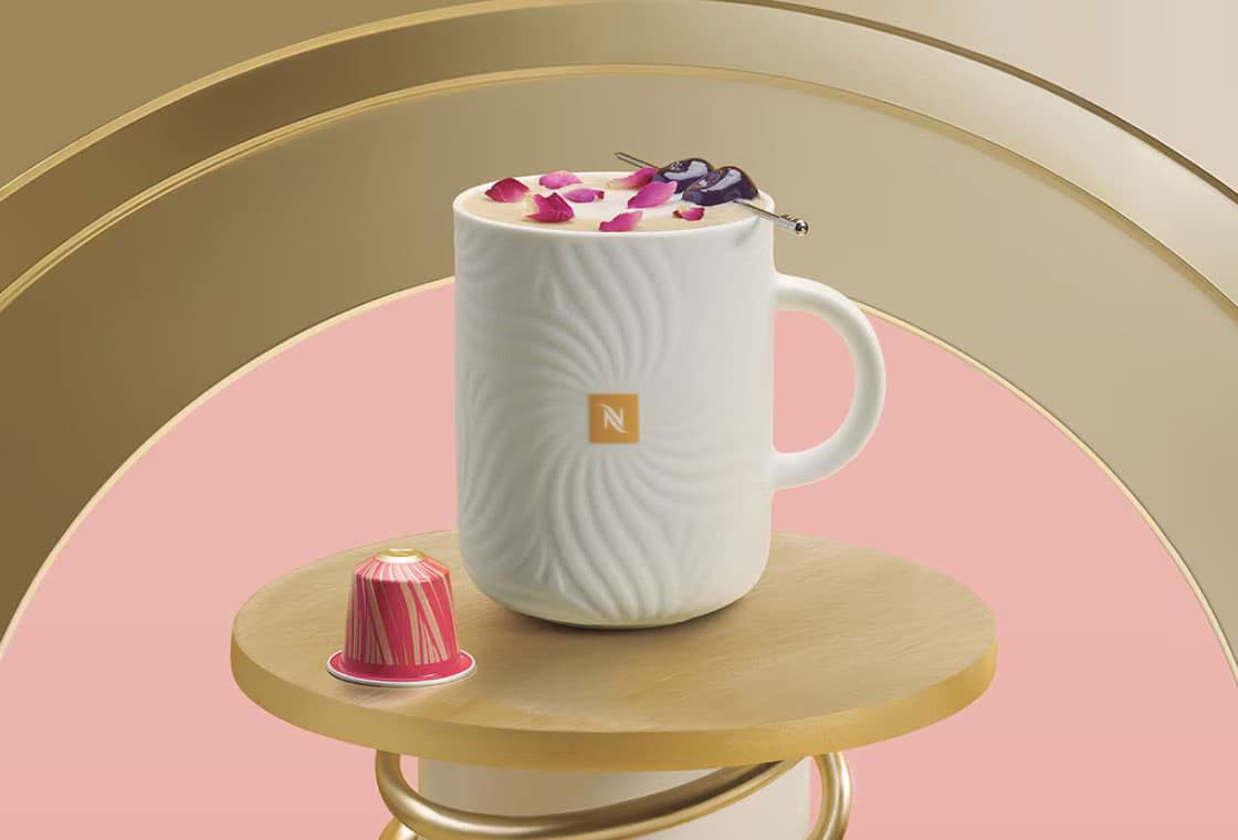 ماگ نسپرسو لیمیتد ادیشین مدل فستیو | Nespresso Festive Coffee Mug 2025 — تصویر ۲