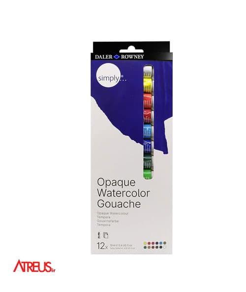 آبرنگ و گواش دالر رونی Daler Rowney 12 — تصویر ۴