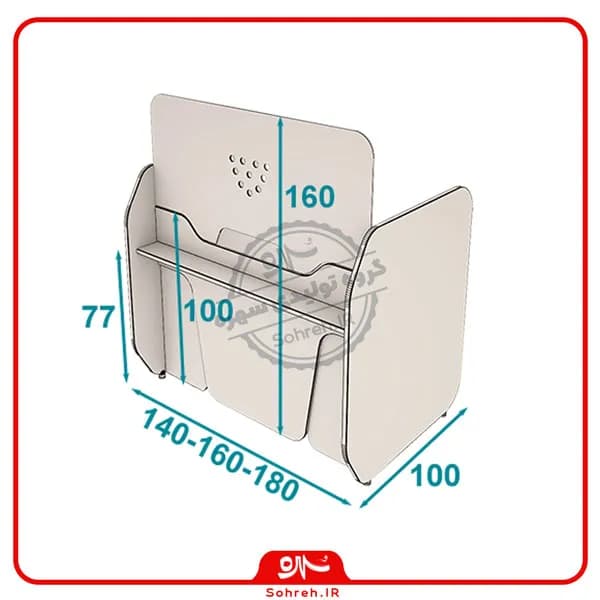 میز بانکی مدل SO73100 — تصویر ۲