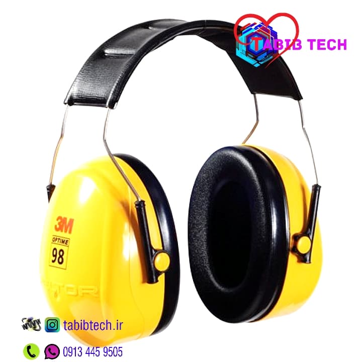 گوشی ایمنی کار ایرماف 3M-H9A صداگیر هدفونی PELTOR — تصویر ۲