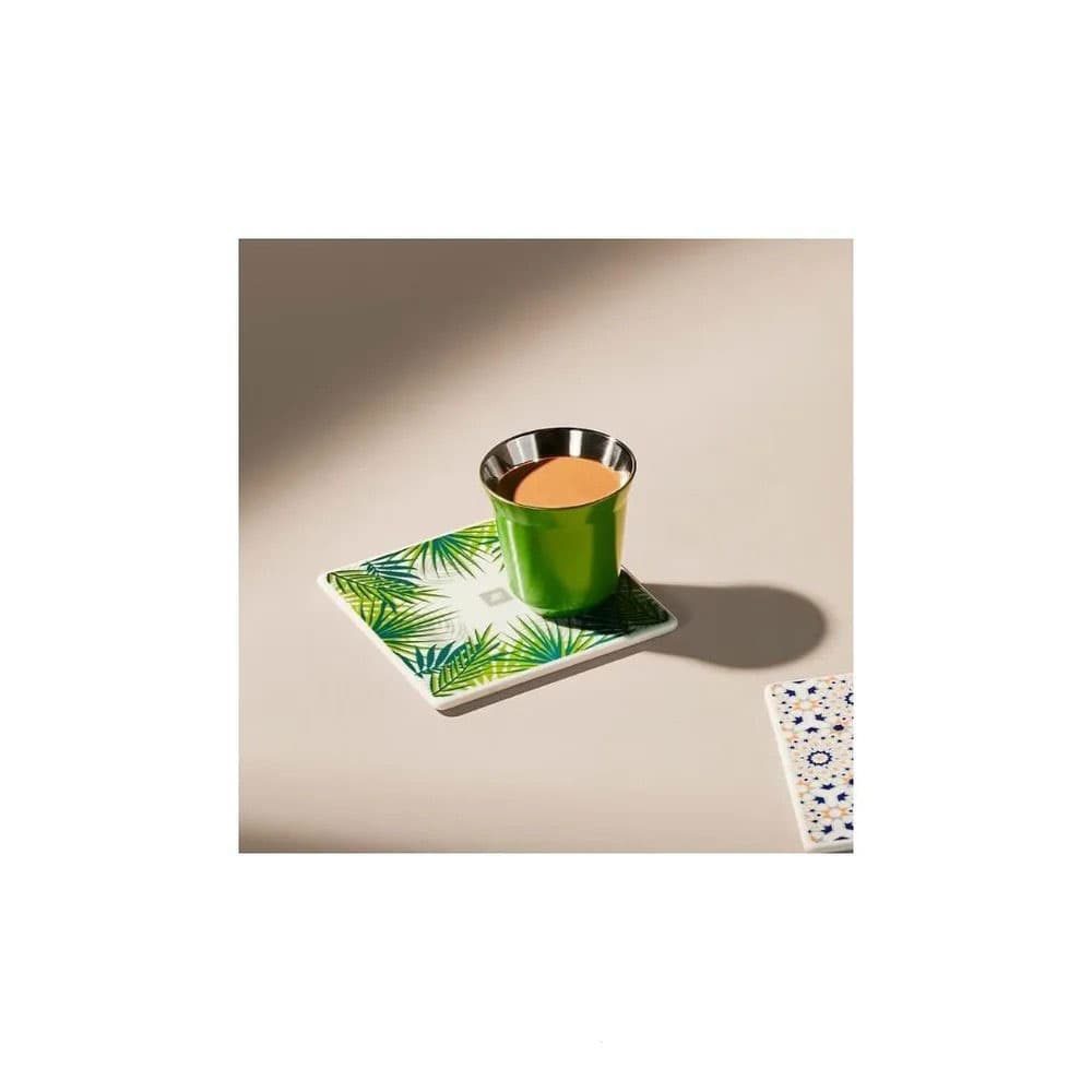 زیر لیوانی سرامیکی نسپرسو طرح ریو دوژانیرو | Porcelain Coaster Rio de Janeiro Nespresso — تصویر ۴