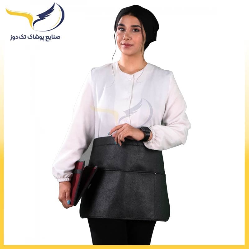 پیش بند کمری چرم مدل آوان — تصویر ۴
