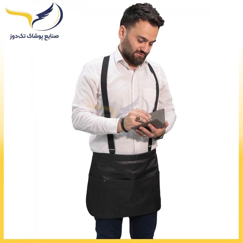 پیش بند کمری چرم مدل آوان — تصویر ۲
