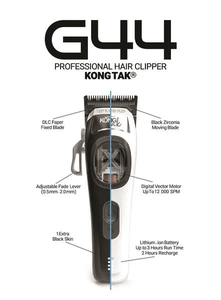ماشین اصلاح کنگ تک مدل KONG TAK G44 (به همراه پک هدیه) — تصویر ۶