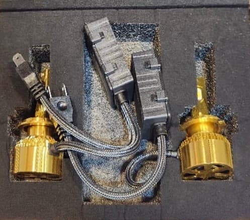 هدلایت X-SUN مدل A65 H4 زرد — تصویر ۶
