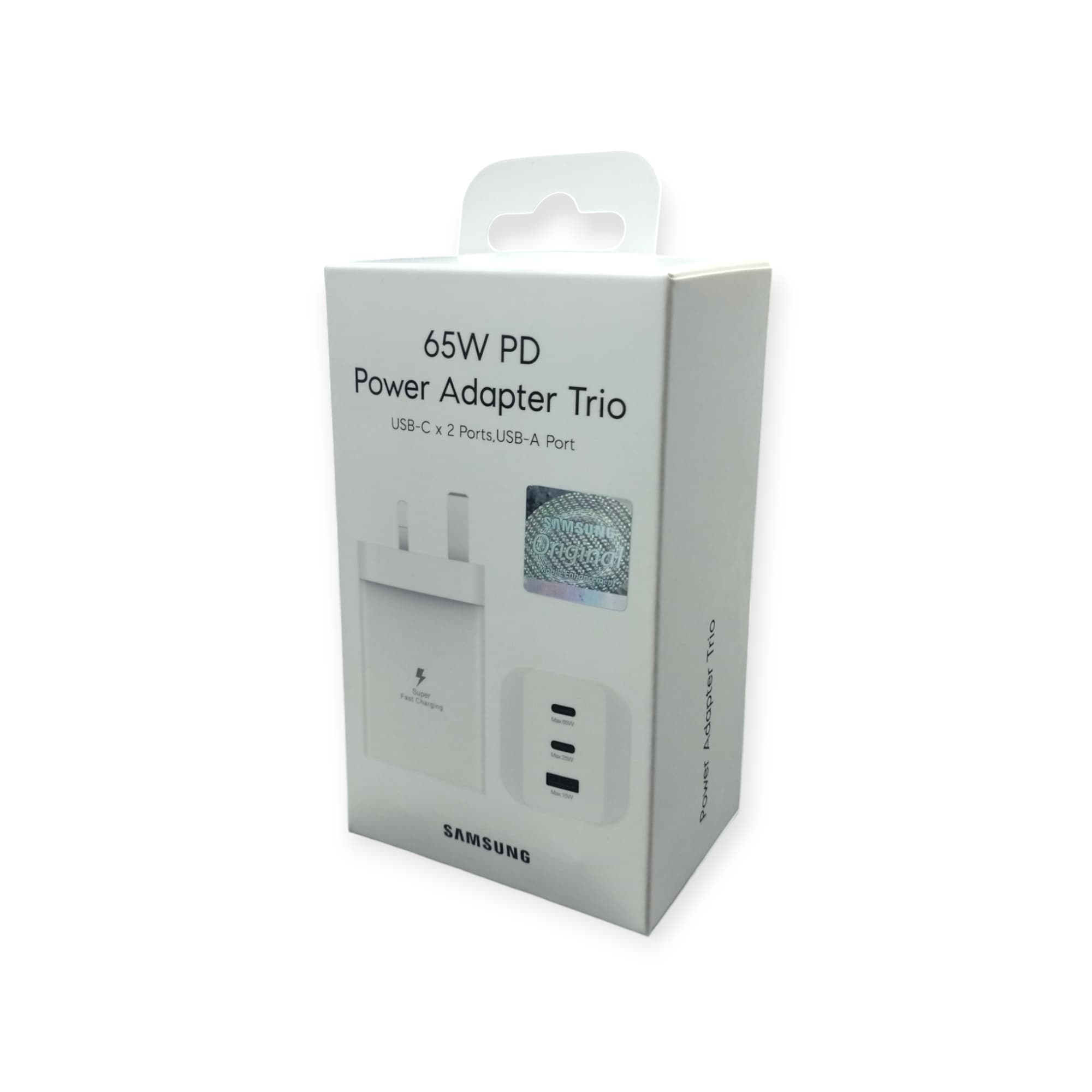 شارژر3شاخ 65W سامسونگ Power Adapter Trio EP-T6530 اورجینال