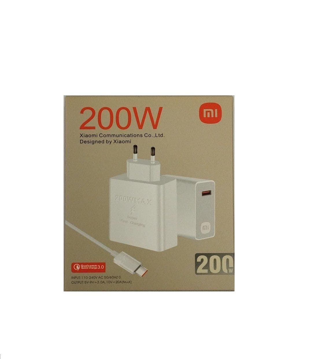 شارژر با کابل شیائومی Xiaomi 200W Max