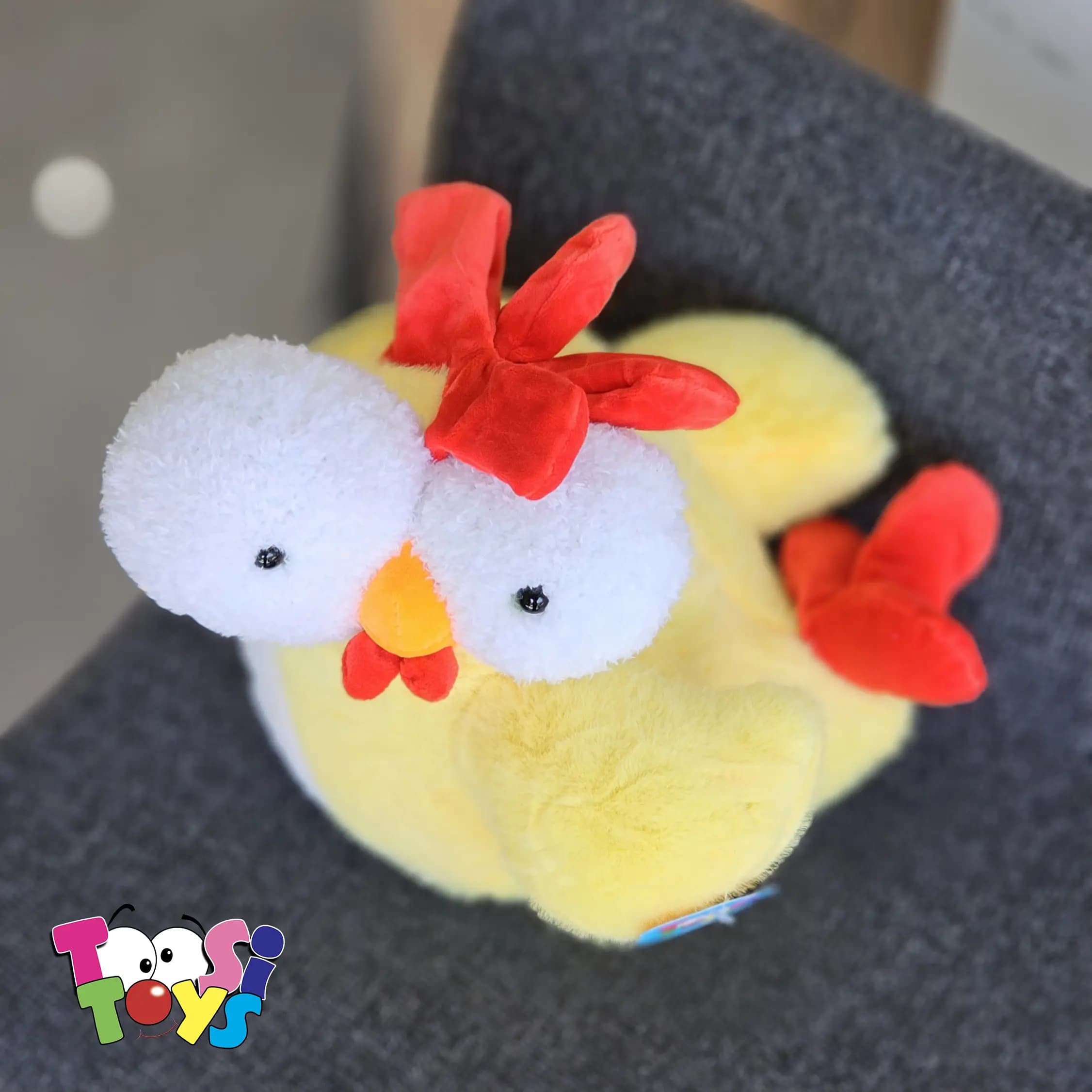عروسک مرغ کوکو چشم قلمبه — تصویر ۲