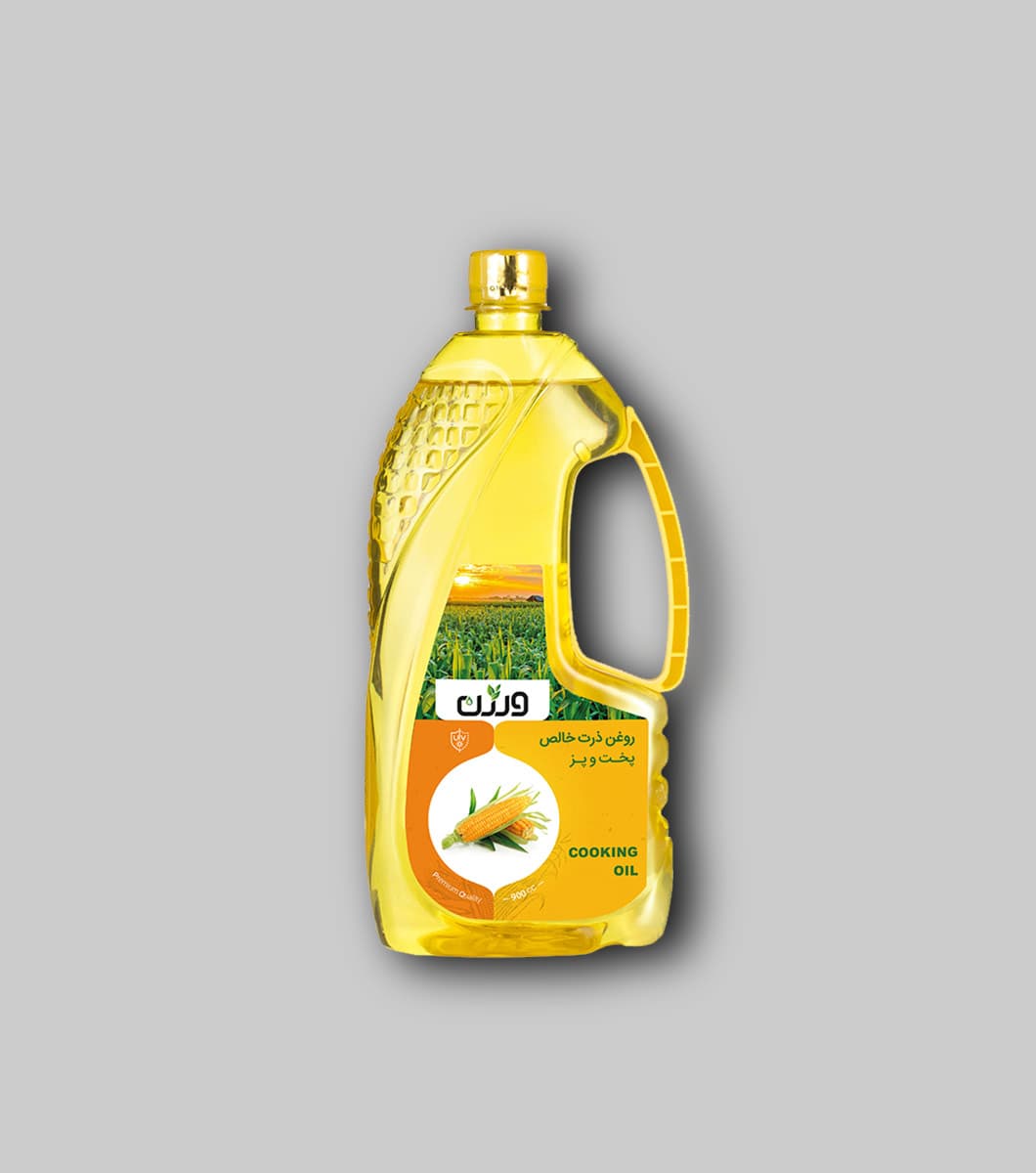 روغن ذرت خالص پخت و پز 900 میلی لیتری — تصویر ۲