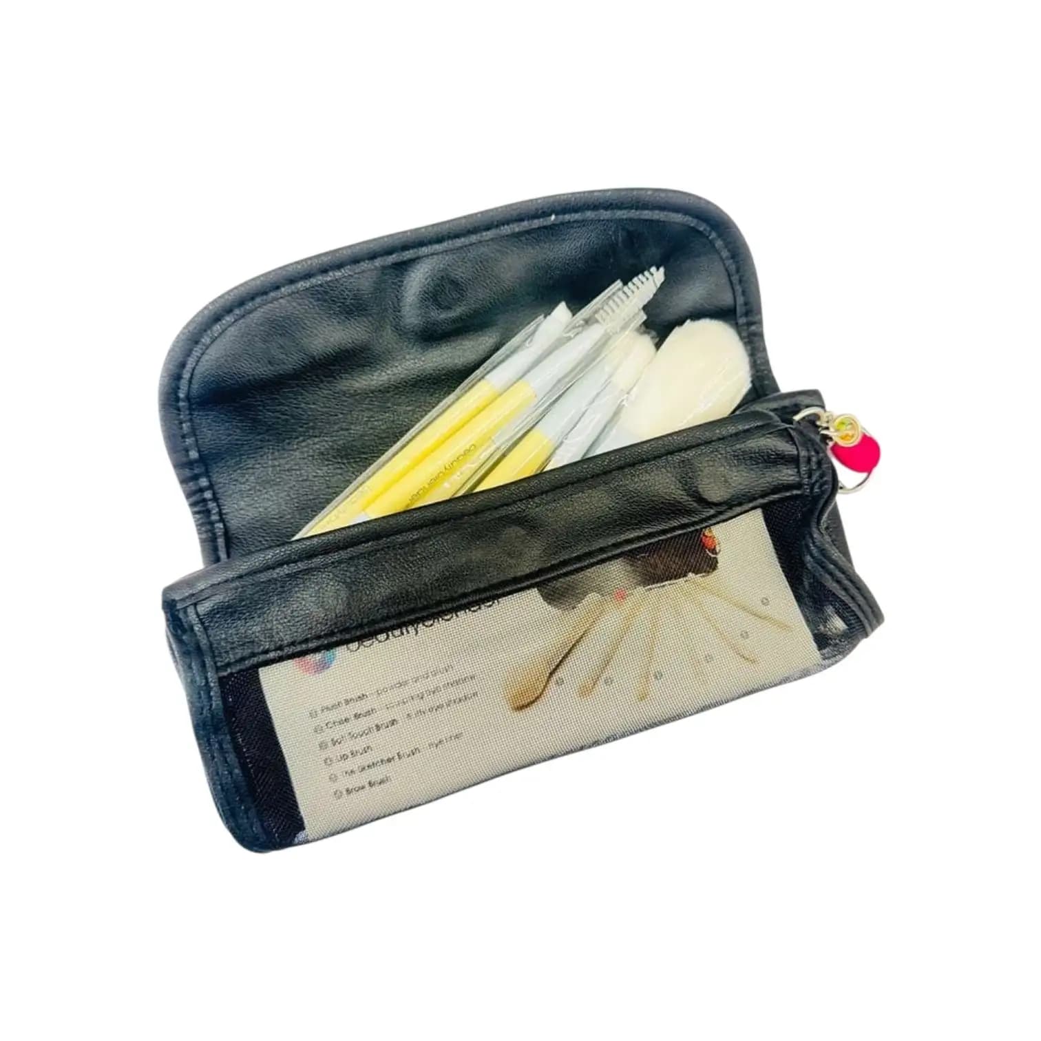 براش آرایشی 6عددی بیوتی بلندر به همراه کیف چرمی — تصویر ۷