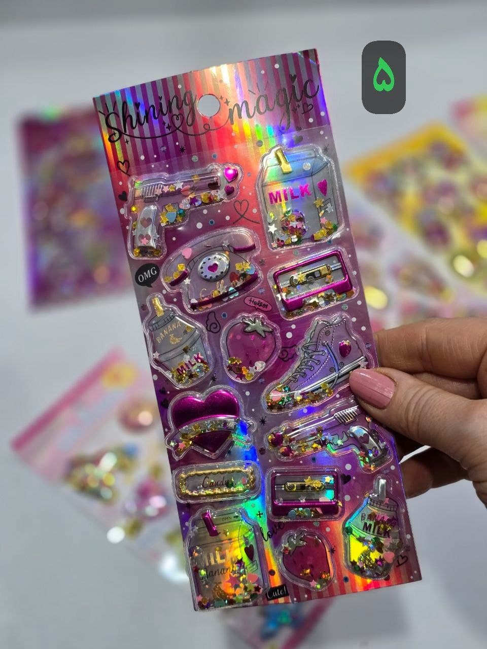 استیکر سه بعدی حبابی — تصویر ۶