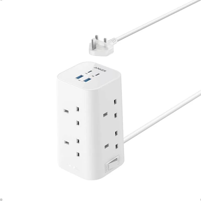 شارژر رومیزی 20 وات 12 پورت انکر مدل A9185 — تصویر ۹