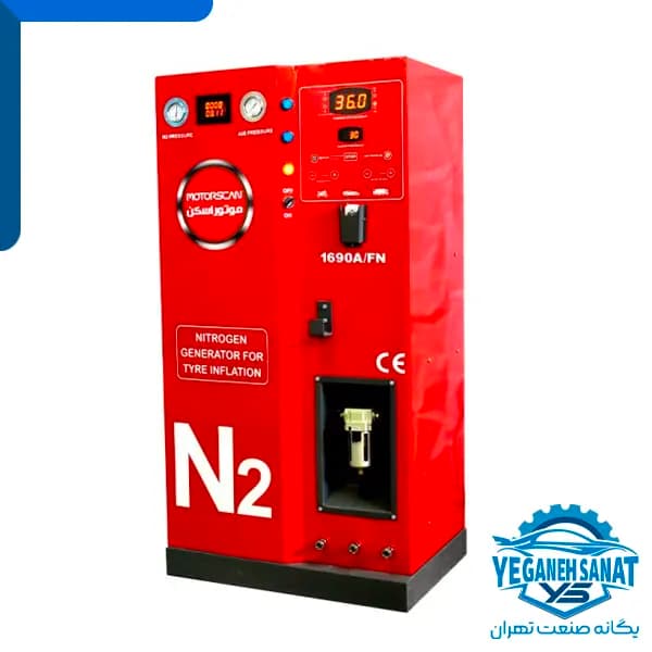 دستگاه باد نیتروژن کامیونی موتور اسکن مدل TN-400