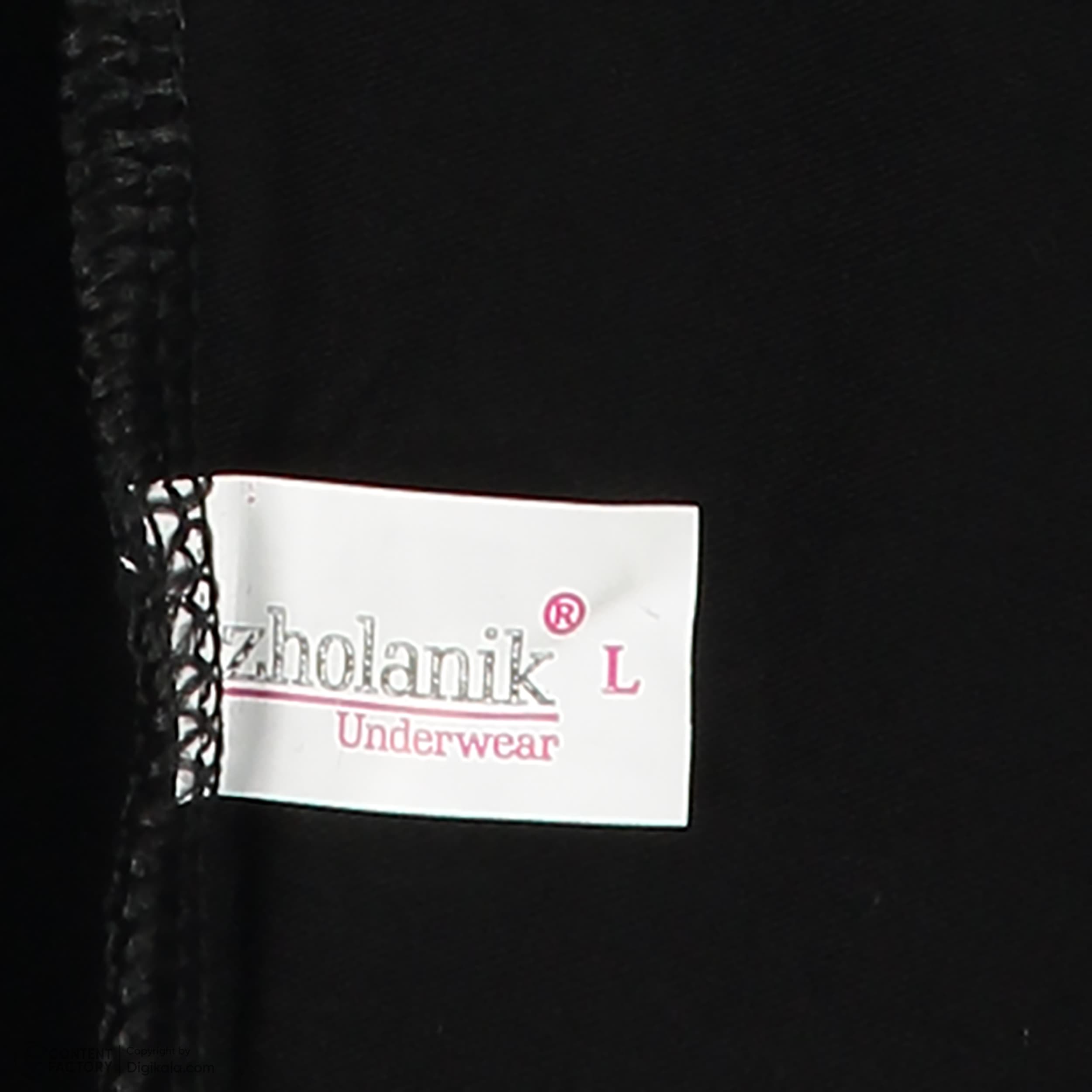 تاپ زنانه ژولانیک مدل T102 رنگ مشکی — تصویر ۱۲