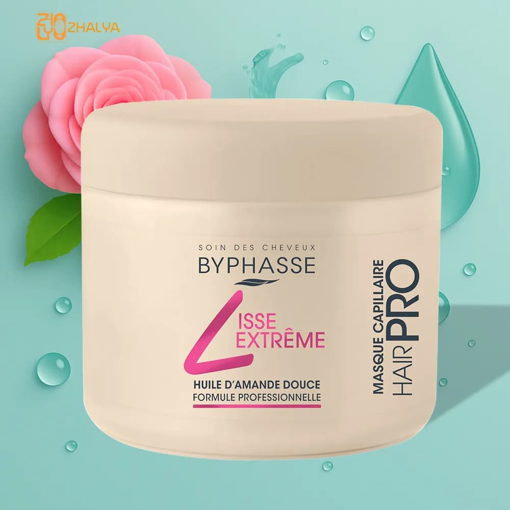 ماسک مو حرفه ای بایفاس بدون سولفات مناسب موی وز و فر 500 میل Byphasse
