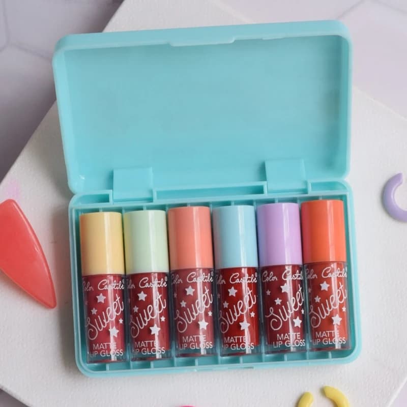پک رژ لب مات کالر کستل 6 عددی — تصویر ۵