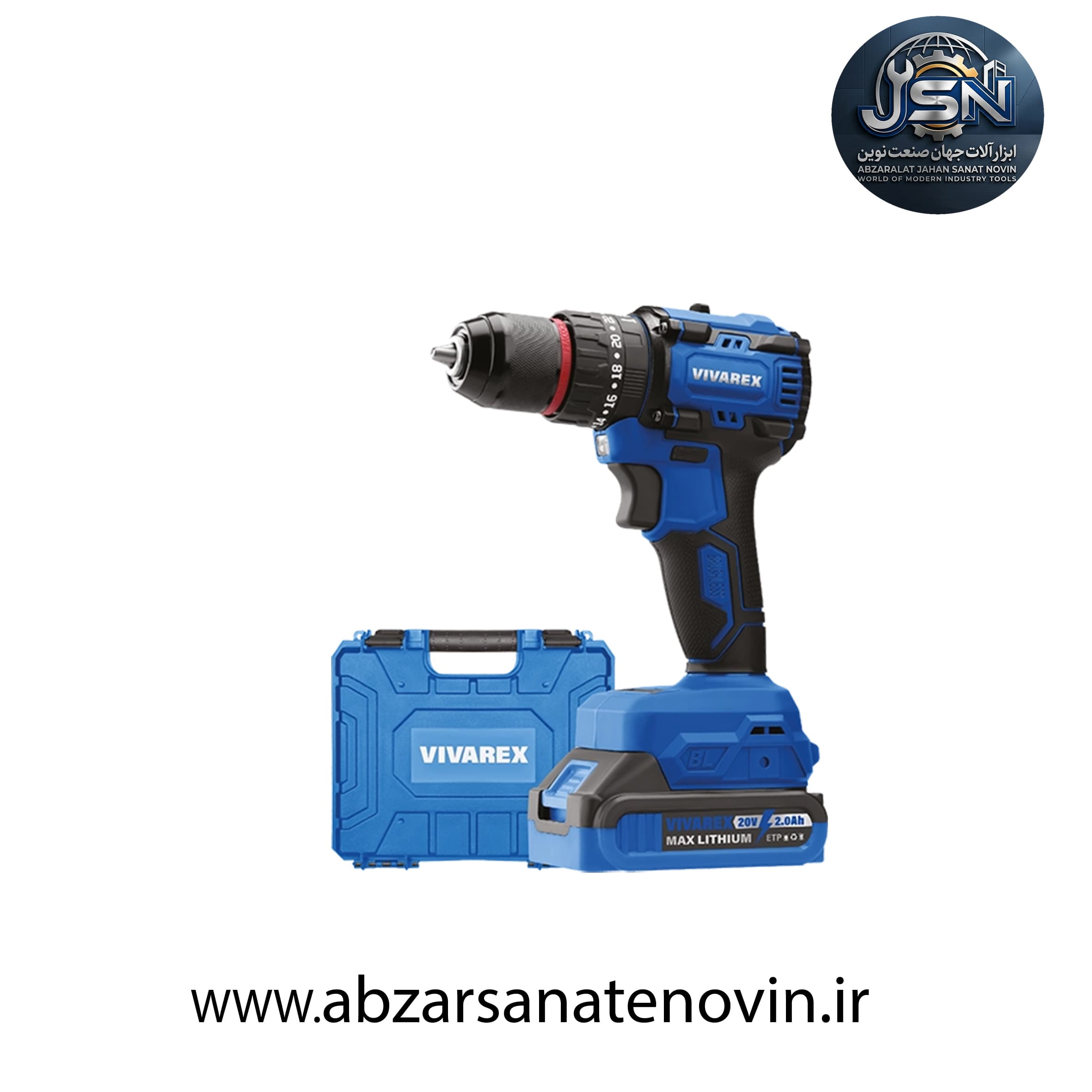 دریل شارژی ویوارکس مدل VR2010V-BLX