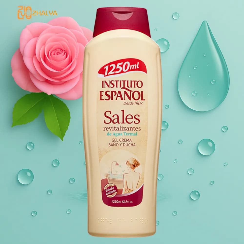 شامپو بدن اسپانول مدل Sales نمک دریایی 1250 میل (اصلی) — تصویر ۲