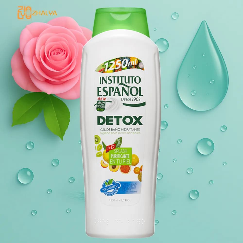 شامپو بدن اسپانول مدل Detox دتوکس 1250 میل