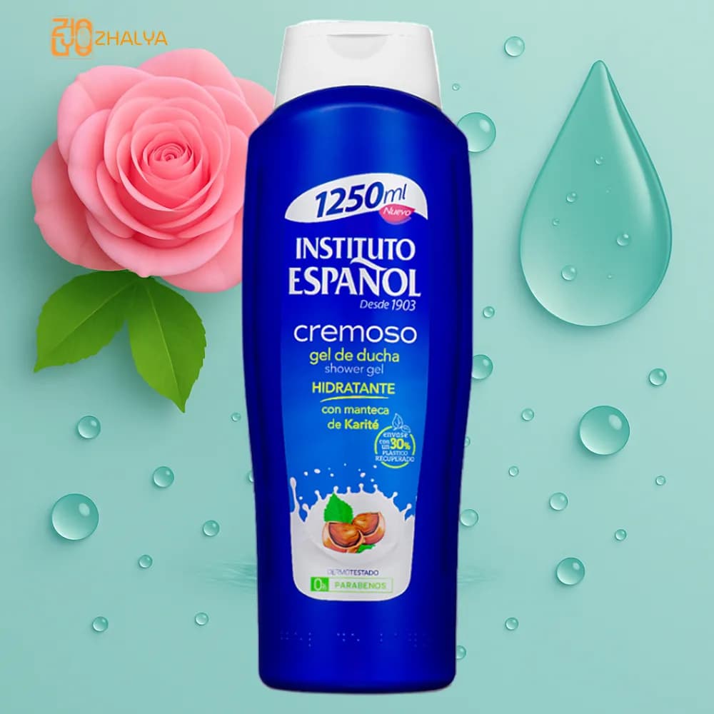 شامپو بدن اسپانول مدل cremoso شیر فندق 1250 میل (اصلی)