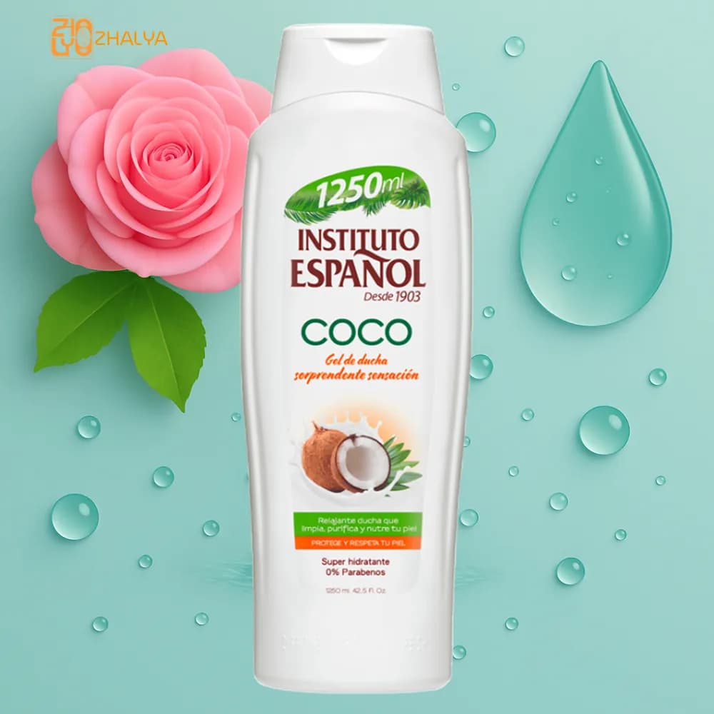 شامپو بدن اسپانول مدل coconut نارگیل 1250 میل (اصلی)