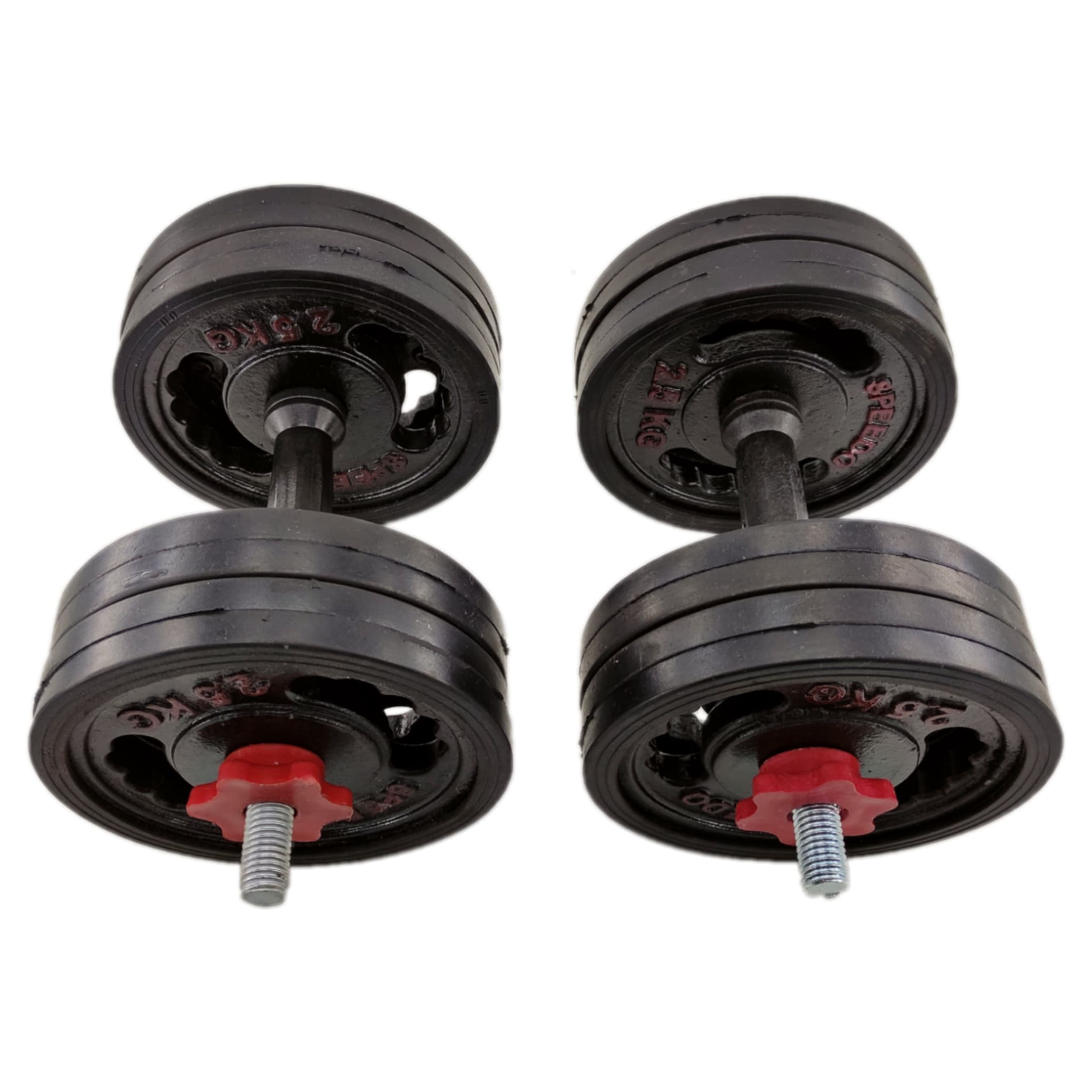 دمبل 10 کیلویی چدنی متغیر SPEEDO (بسته 2 عددی) — تصویر ۵