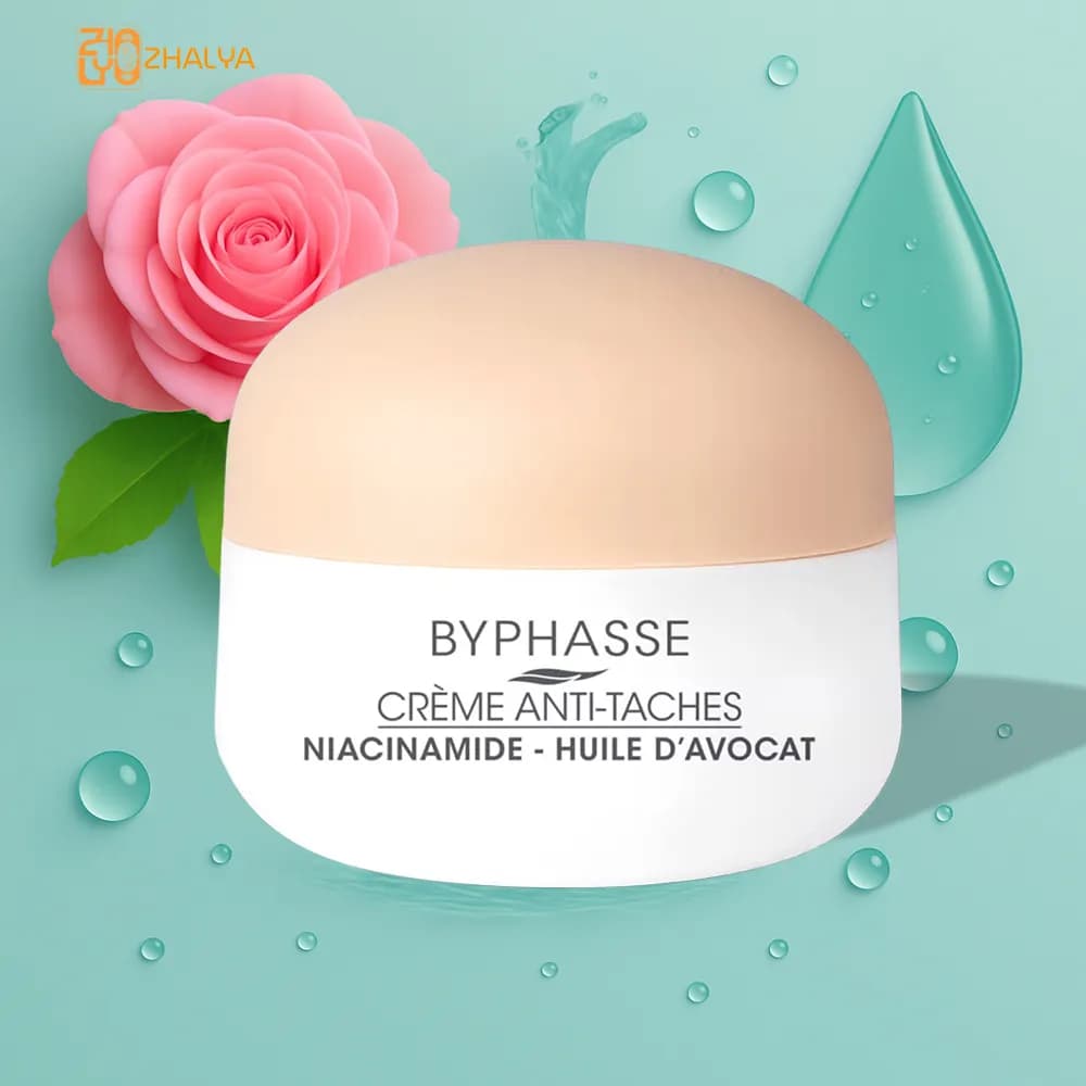 کرم صورت نیاسینامید ضد لک بایفاس Byphasse حجم 50 میل