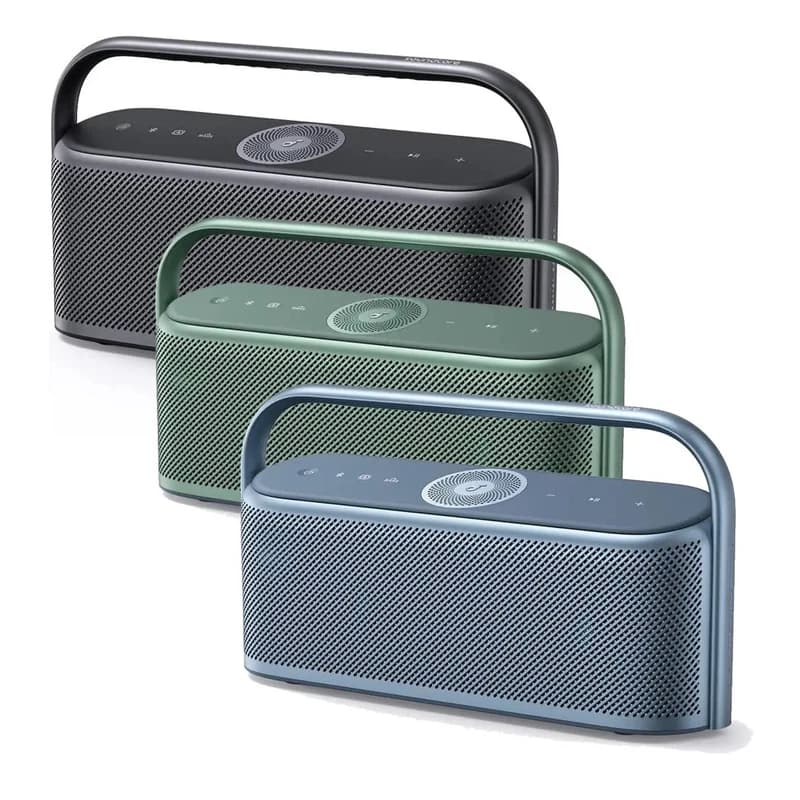 اسپیکر بلوتوثی قابل حمل انکر مدل Soundcore Motion X600 با توان خروجی 50 وات — تصویر ۷