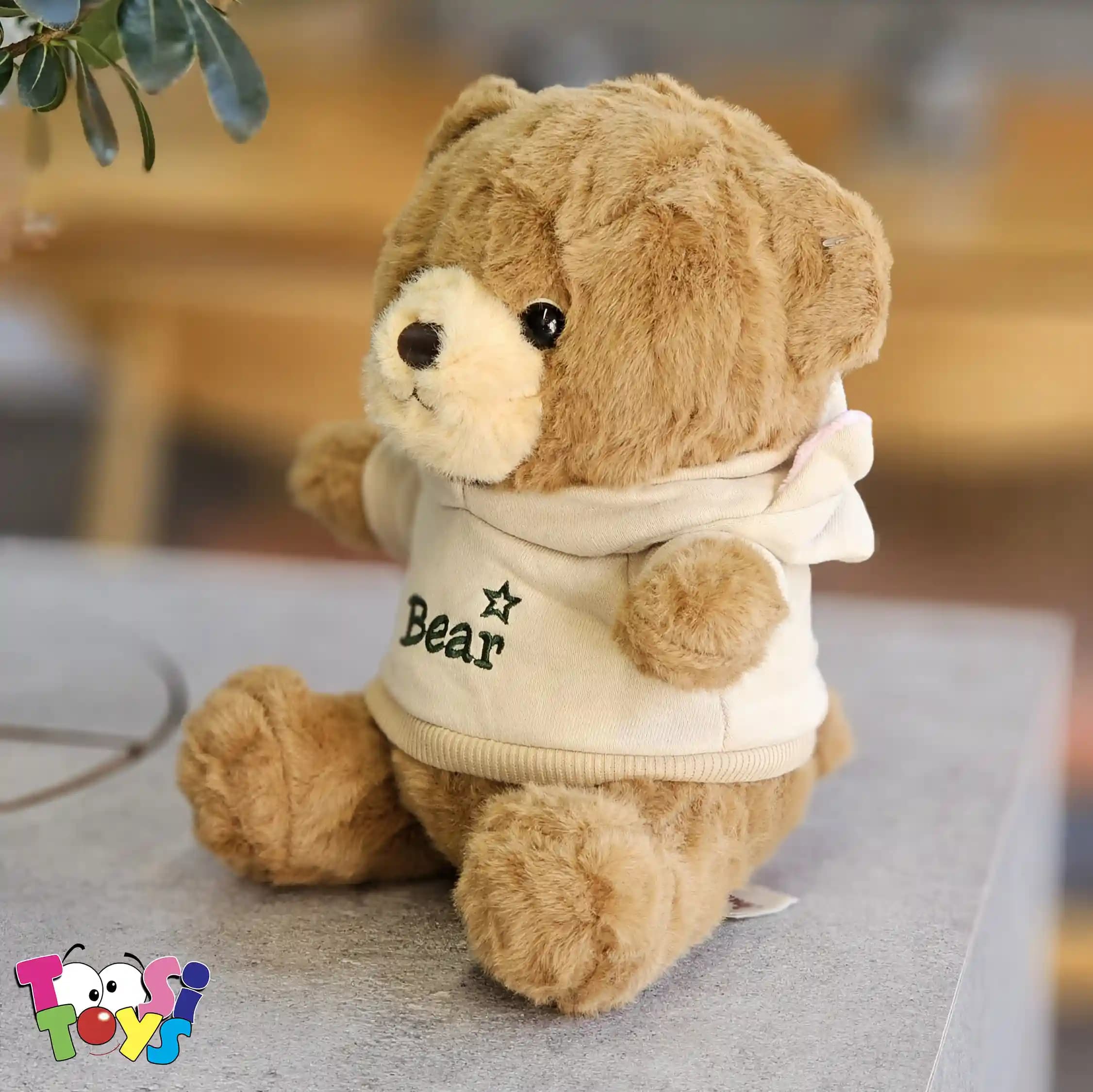 عروسک خرس لباس هودی BEAR — تصویر ۳
