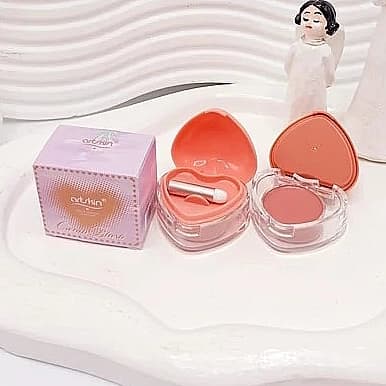 رژ گونه کرمی آرت اسکین قلبی براش دار 6رنگ 5.2گرم — تصویر ۲