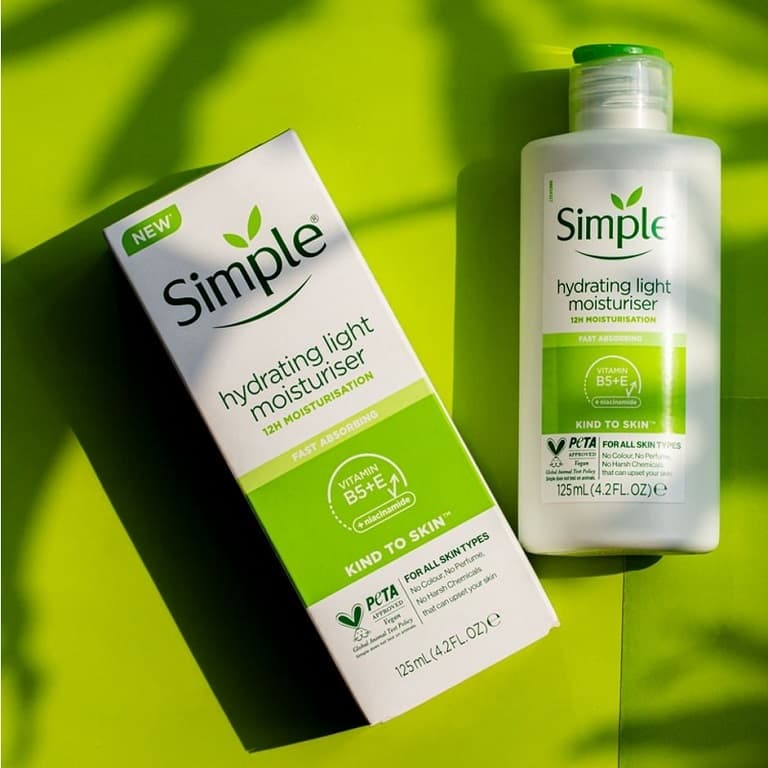 کرم مرطوب کننده سیمپل مدل Simple light — تصویر ۴